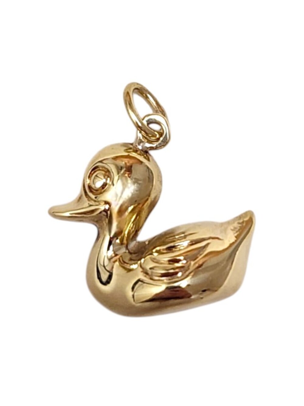 14K Yellow Gold Duck Charm #25623